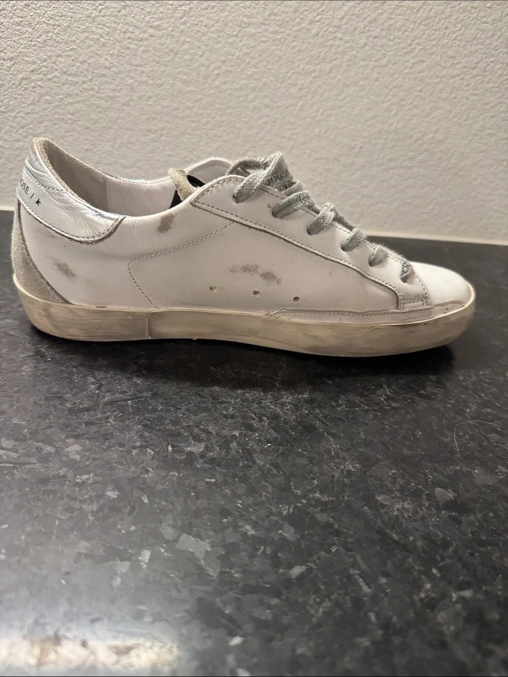 Golden Goose Super-Star Sneakers with Swarovski crystals private edition